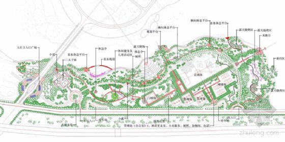 惠州中庭景观设计资料下载-[广东惠州]湖滨公园一期景观设计方案