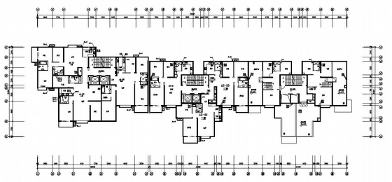 高层住宅配电系统图资料下载-某高层住宅给排水平面及系统图