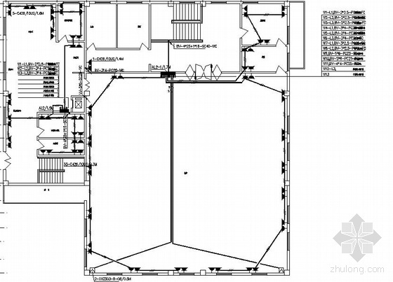 2层餐厅平面资料下载-某二层餐厅全套电气设计图
