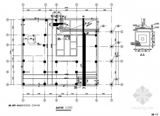 框架剪力墙抗震结构设计资料下载-18层框架剪力墙结构住宅结构设计图