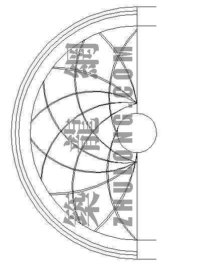 半圆形广场施工图资料下载-圆形广场节点