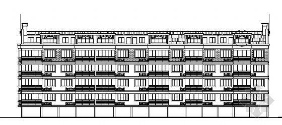 一套一标间户型图资料下载-一套建施图