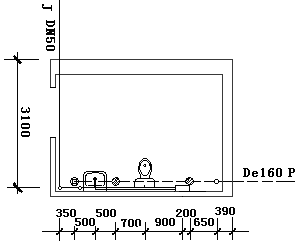 某建筑7层工程量计算实例资料下载-一个住宅给排水工程量计算实例