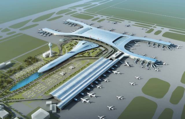 不锈钢扶梯施工方案资料下载-有颜值、有质量，这个国际机场的国际范儿很足！