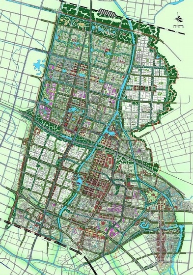 汶上城市详细规划图图片