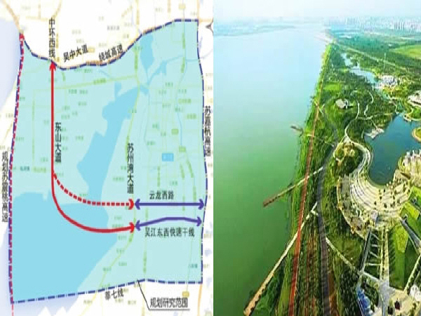 江苏省绿色施工示范工程资料下载-太湖隧道开始施工 将于2020年12月竣工