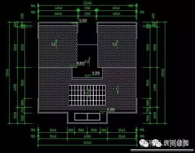 干货：造价20万的现代农家小院全套图纸分享_5