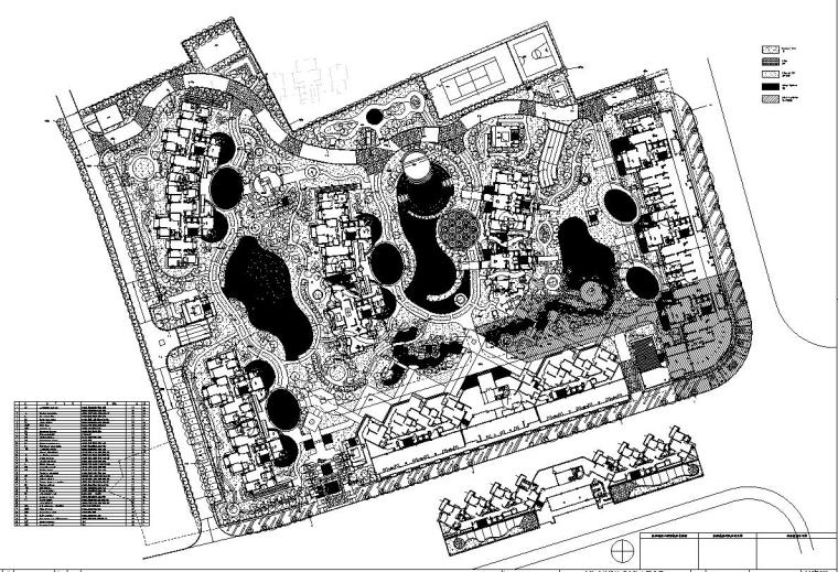 [广东]海悦花园居住区全套景观施工图设计（包含CAD+400个CAD）-植物设计