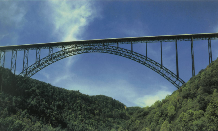 桥梁设计讲义之七拱桥结构与施工（PDF，195页）-跨径最大的有推力钢拱桥