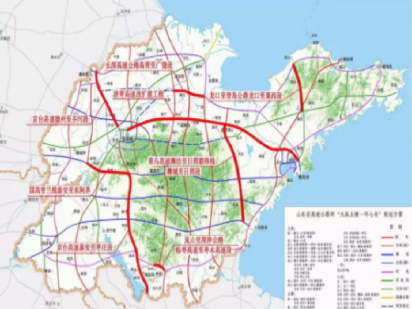 石济黄河大桥资料下载-年内济青高铁通车！还将建18条高速 跨13地市！
