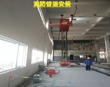 直臂高空作业资料下载-各类高空机械施工案例