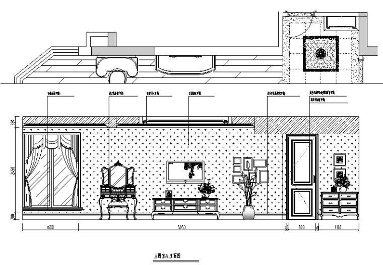 照片贴图效果图资料下载-[四川]精致优雅住宅设计施工图（附效果图）