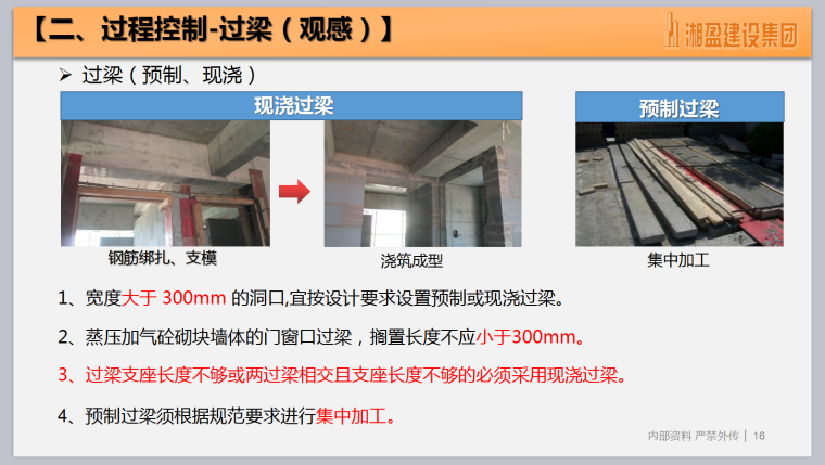 溆浦知名地产砌体工程技术交底-26页-过梁