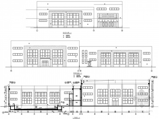 室内楼梯结构资料下载-全民健身室内训练馆框架结构施工图(含建施)