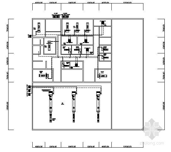 小型展厅cad资料下载-汽车展厅暖通空调设计施工图