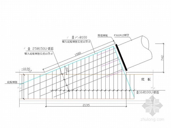 常用结构大样资料下载-深基坑支护结构常用节点详图