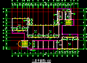 某中学高中教学楼建筑施工图