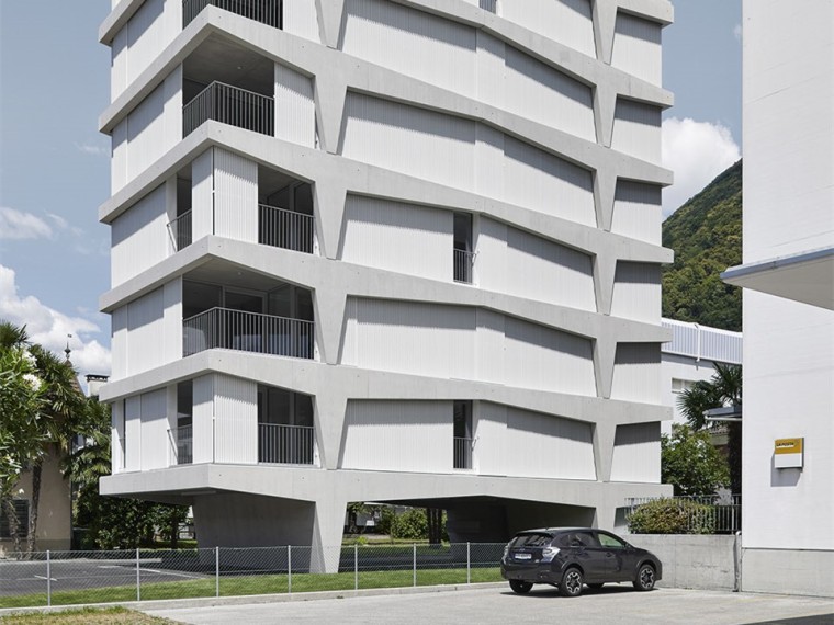 居住建筑表现图资料下载-瑞士Pioda住宅