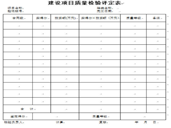 市政监资料下载-山东省公路工程监、检表格（96页）