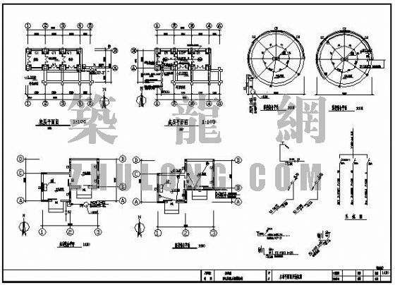 水厂构筑物施工图资料下载-物园构筑物水电图