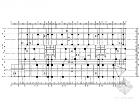 地下室楼板结构施工图资料下载-17层带地下室框剪筒体综合楼结构施工图