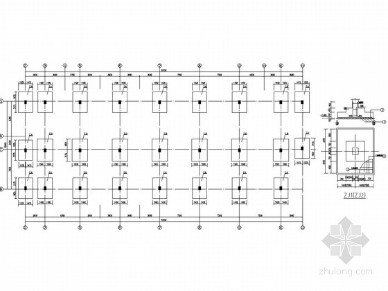 10层结构图资料下载-四层混合结构办公楼结构图