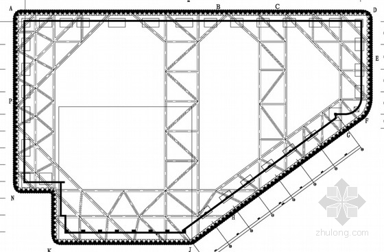 江西钢支撑资料下载-[江西]15米深基坑排桩加支撑支护施工图