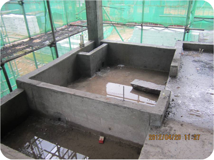 [贵州]工程技术部屋面工程培训讲义-卫生间管道井翻边