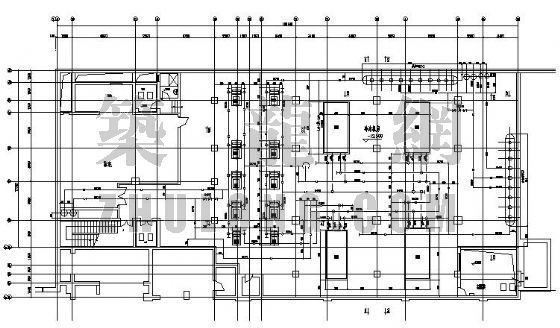 冷冻机房设计图资料下载-某大型制冷机房设计图