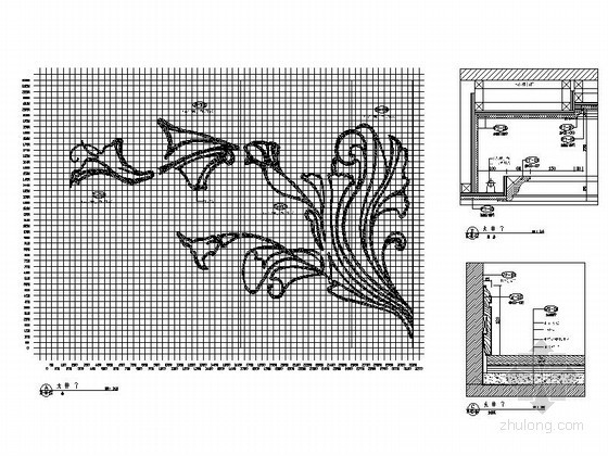 家装大样图CAD资料下载-居室餐厅装饰大样图