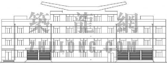 办公楼设计方案CAD图资料下载-某办公楼设计方案