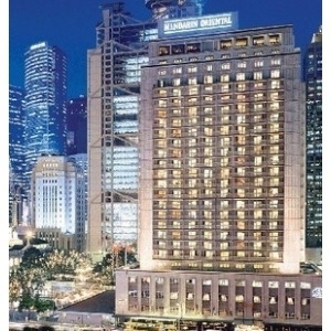 [北京]东方特色五星级商务酒店室内装修图（含实景效果）-外观效果图
