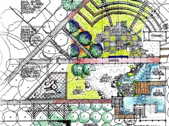 现代欧式风住宅设计资料下载-[青岛]现代欧式社区景观扩初设计方案