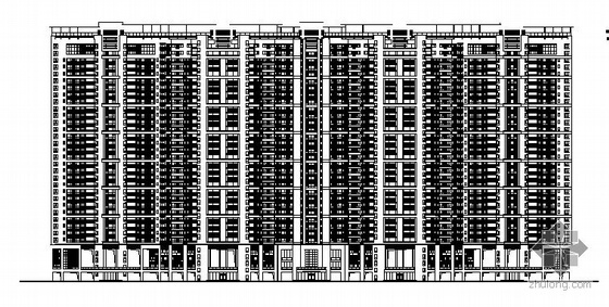 住宅一楼建筑施工资料下载-某豪华一期住宅楼建筑施工图