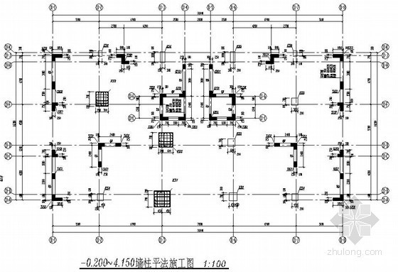 高层坡屋面建筑施工图资料下载-[温州]20层框剪结构住宅楼结构施工图(坡屋面)