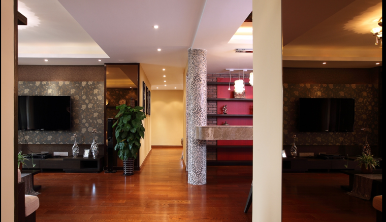 中星恬园宜家风精致典雅住宅装修设计效果图方案-室内实景图