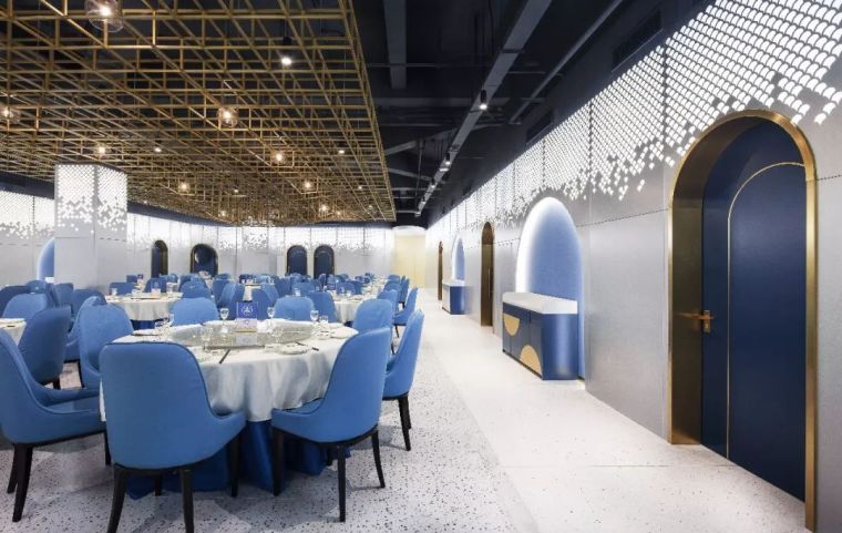 建筑师向大海致敬，在温州创造了一个极具大海意向的海鲜餐厅_28
