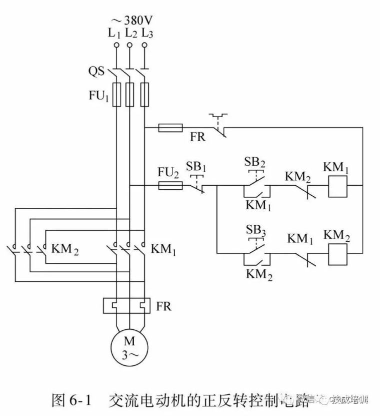 电机正反转控制电路图资料下载-44种电工实用电路图，有了这些，其他电路一通百通！