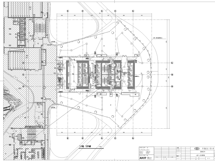 重庆来福士广场空中连廊资料下载-杭州·来福士广场施工图纸（水暖电）