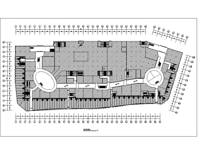 万达全套建筑施工图资料下载-[广东]知名地产商业购物中心设计施工图（附方案文本）