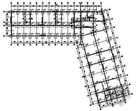 三层混凝土结构厂房资料下载-某三层厂房结构图纸