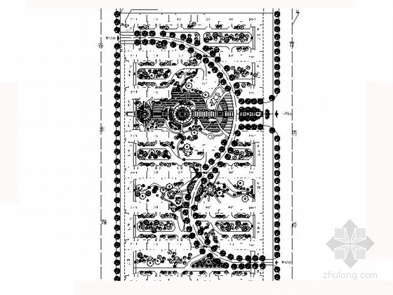 10万平方米商业图纸资料下载-某小区规划方案图（8万平方米）