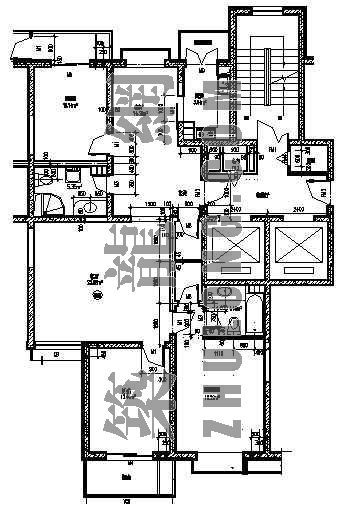 高层住宅设计步骤资料下载-某高层住宅户型设计