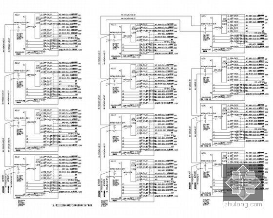 [北京]健身娱乐综合公共建筑楼全套电气施工图纸79张（含酒店 餐厅 会议室） -动力配电系统图（一）