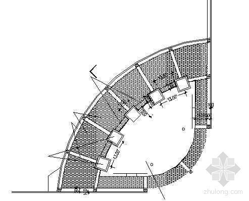 叠水水池CAD资料下载-某跌水池大样图