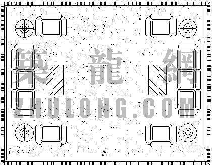 办公组合沙发资料下载-办公组合5