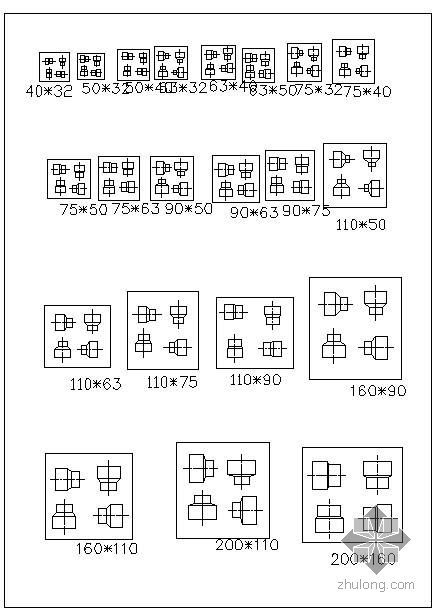 PVC管件图块-4