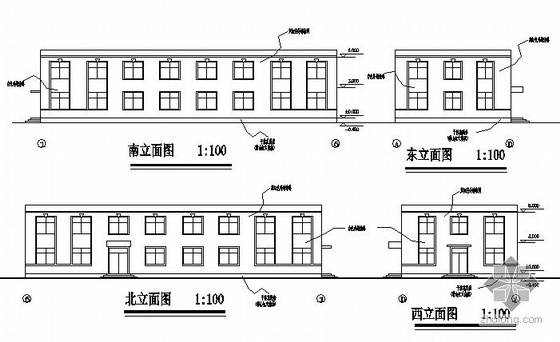 某五层劳教所建筑方案图-2