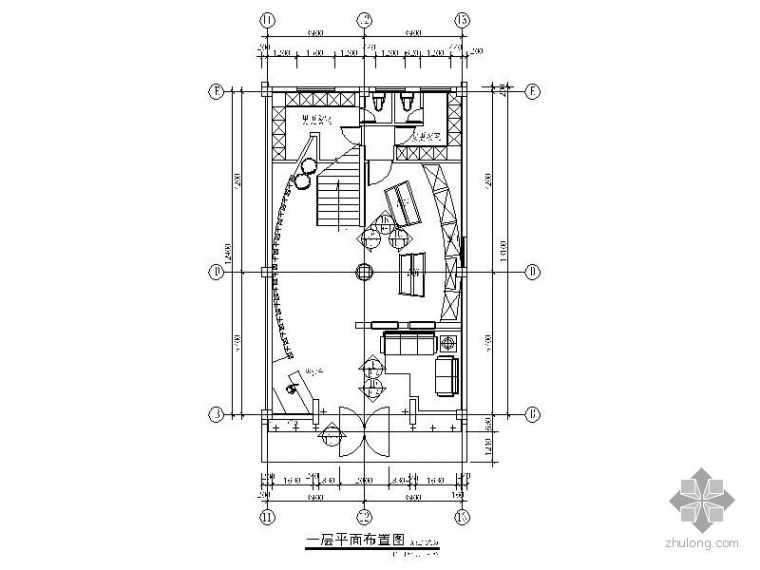 餐饮酒店会所施工图资料下载-[上海]某餐饮设计施工图