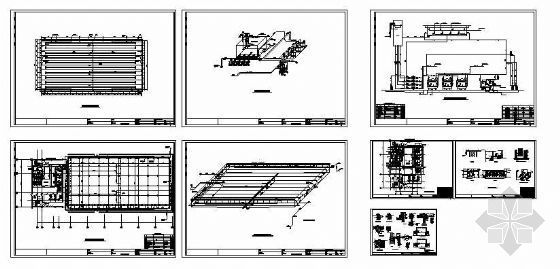 某换热站平面布置及工艺资料下载-某大学游泳池工艺平面图